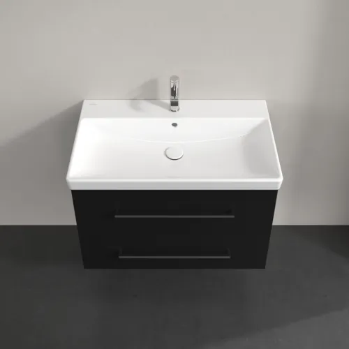Bild von VILLEROY BOCH Avento Waschbeckenunterschrank, 2 Auszüge, 776 x 514 x 484 mm, Volcano Black #A89100VL
