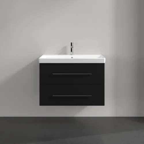 Bild von VILLEROY BOCH Avento Waschbeckenunterschrank, 2 Auszüge, 776 x 514 x 484 mm, Volcano Black #A89100VL