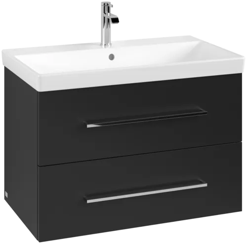 VILLEROY BOCH Avento Vanity unit, 2 pull-out compartments, 776 x 514 x 484 mm, Volcano Black #A89100VL resmi