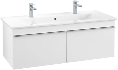 Зображення з  VILLEROY BOCH Venticello Vanity unit, 2 pull-out compartments, 1153 x 420 x 502 mm, White Matt / White Matt #A93801MS