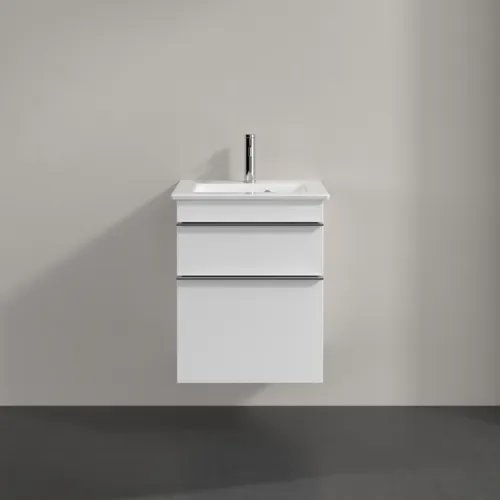 Bild von VILLEROY BOCH Venticello Waschbeckenunterschrank, 2 Auszüge, 466 x 590 x 425 mm, White Matt / White Matt #A92201MS