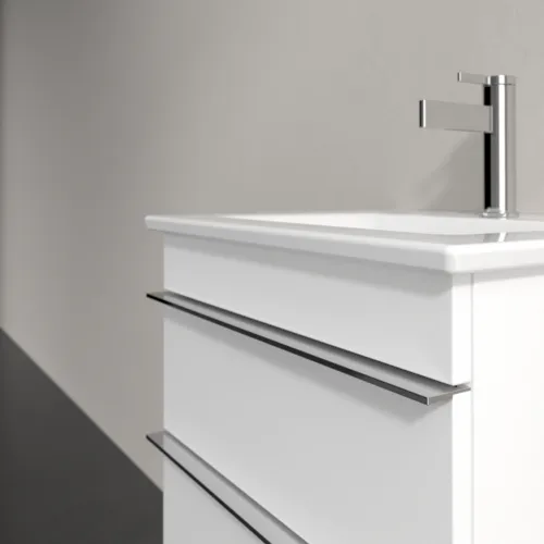 Bild von VILLEROY BOCH Venticello Waschbeckenunterschrank, 2 Auszüge, 466 x 590 x 425 mm, White Matt / White Matt #A92201MS