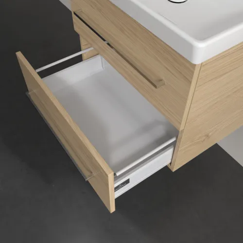 Bild von VILLEROY BOCH Avento Waschbeckenunterschrank, 2 Auszüge, 626 x 514 x 484 mm, Nordic Oak #A89000VJ