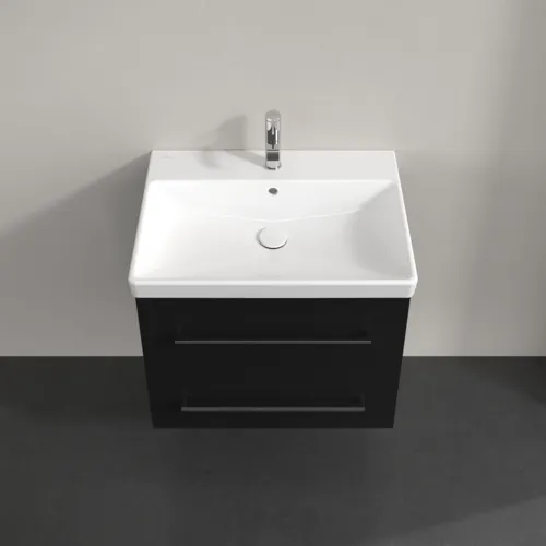 Bild von VILLEROY BOCH Avento Waschbeckenunterschrank, 2 Auszüge, 626 x 514 x 484 mm, Volcano Black #A89000VL