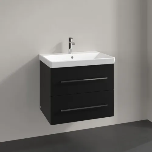 Bild von VILLEROY BOCH Avento Waschbeckenunterschrank, 2 Auszüge, 626 x 514 x 484 mm, Volcano Black #A89000VL