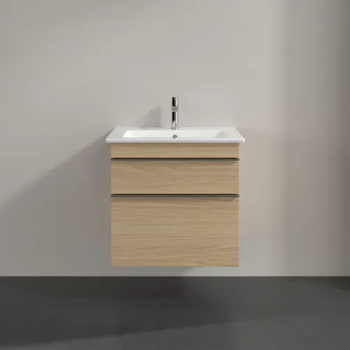 Bild von VILLEROY BOCH Venticello Waschbeckenunterschrank, 2 Auszüge, 603 x 590 x 502 mm, Nordic Oak / Nordic Oak #A92401VJ