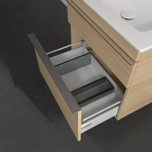 Bild von VILLEROY BOCH Venticello Waschbeckenunterschrank, 2 Auszüge, 603 x 590 x 502 mm, Nordic Oak / Nordic Oak #A92401VJ