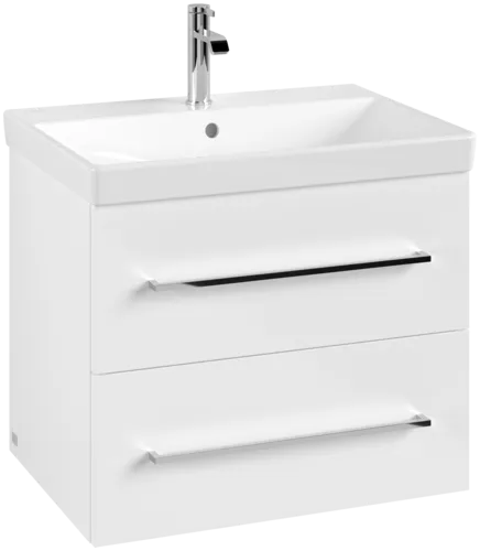 Obrázek VILLEROY BOCH Avento toaletní skříňka, 2 výsuvy, 626 x 514 x 484 mm, lesklá bílá #A89000VE