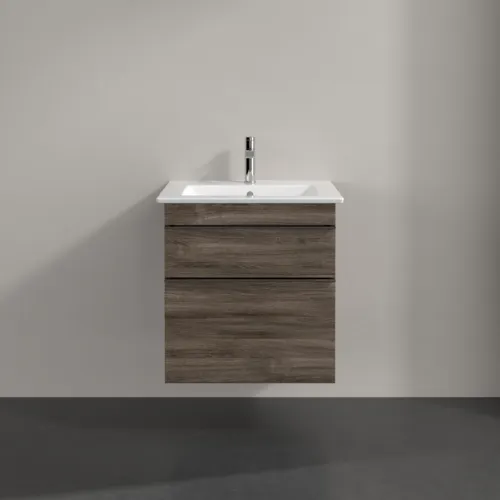 Bild von VILLEROY BOCH Venticello Waschbeckenunterschrank, 2 Auszüge, 553 x 590 x 502 mm, Stone Oak / Stone Oak #A92301RK