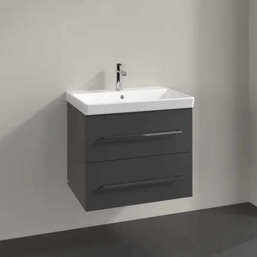 Bild von VILLEROY BOCH Avento Waschbeckenunterschrank, 2 Auszüge, 626 x 514 x 484 mm, Graphite #A89000VR