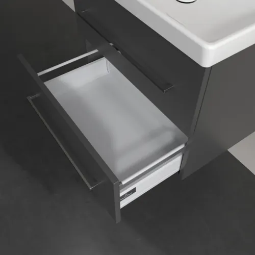 Bild von VILLEROY BOCH Avento Waschbeckenunterschrank, 2 Auszüge, 626 x 514 x 484 mm, Graphite #A89000VR