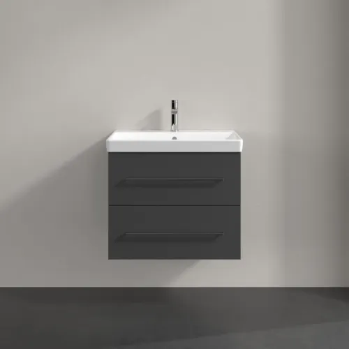 Bild von VILLEROY BOCH Avento Waschbeckenunterschrank, 2 Auszüge, 626 x 514 x 484 mm, Graphite #A89000VR