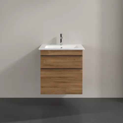 Bild von VILLEROY BOCH Venticello Waschbeckenunterschrank, 2 Auszüge, 553 x 590 x 502 mm, Kansas Oak / Kansas Oak #A92301RH