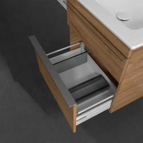 Bild von VILLEROY BOCH Venticello Waschbeckenunterschrank, 2 Auszüge, 553 x 590 x 502 mm, Kansas Oak / Kansas Oak #A92301RH