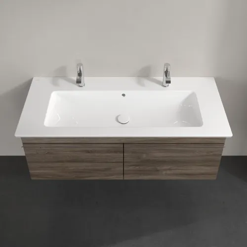 Bild von VILLEROY BOCH Venticello Waschbeckenunterschrank, 2 Auszüge, 1153 x 420 x 502 mm, Stone Oak / Stone Oak #A93801RK