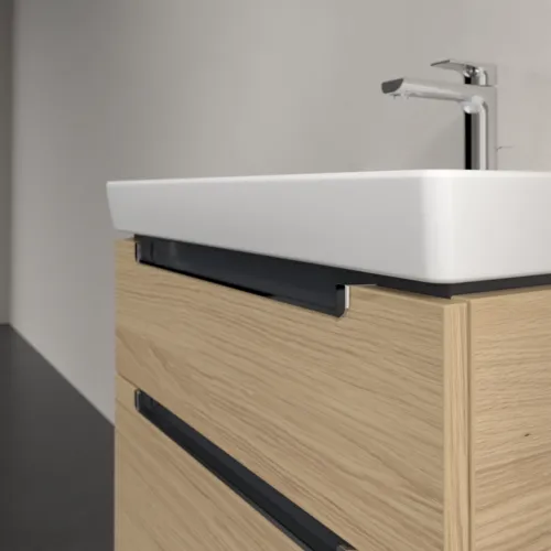 Bild von VILLEROY BOCH Subway 2.0 Waschbeckenunterschrank, 2 Auszüge, 637 x 590 x 454 mm, Nordic Oak #A91010VJ