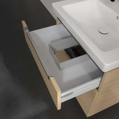 Bild von VILLEROY BOCH Subway 2.0 Waschbeckenunterschrank, 2 Auszüge, 637 x 590 x 454 mm, Nordic Oak #A91010VJ