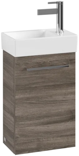 Obrázek VILLEROY BOCH Avento toaletní skříňka, 1 dvířka, 340 x 514 x 234 mm, dub kamenný #A87600RK
