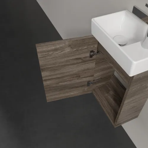 Bild von VILLEROY BOCH Avento Waschbeckenunterschrank, 1 Tür, 340 x 514 x 234 mm, Stone Oak #A87600RK