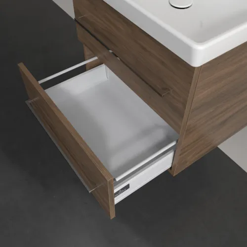 Picture of VILLEROY BOCH Avento Vanity unit, 2 pull-out compartments, 576 x 514 x 484 mm, Arizona Oak #A88900VH