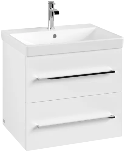Picture of VILLEROY BOCH Avento Vanity unit, 2 pull-out compartments, 576 x 514 x 484 mm, Brilliant White #A88900VE