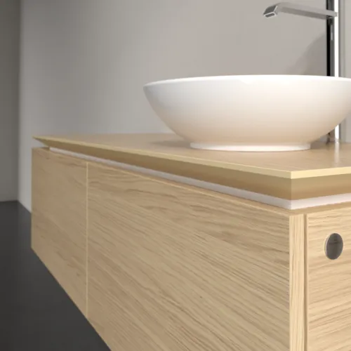 Bild von VILLEROY BOCH Legato Waschbeckenunterschrank, 2 Auszüge, 1200 x 380 x 500 mm, Nordic Oak / Nordic Oak #B58100VJ