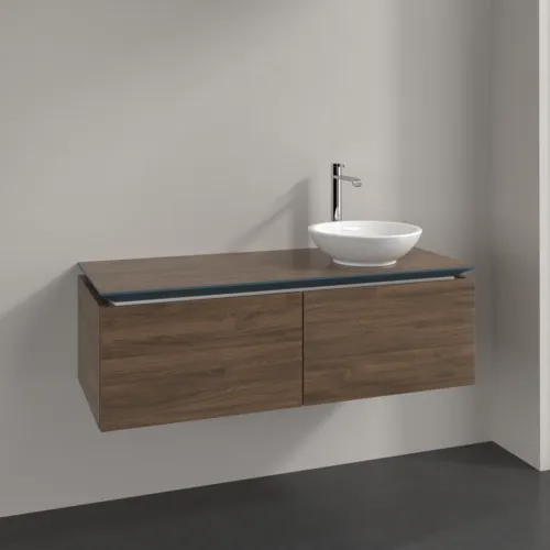 Bild von VILLEROY BOCH Legato Waschbeckenunterschrank, 2 Auszüge, 1200 x 380 x 500 mm, Arizona Oak / Arizona Oak #B58100VH