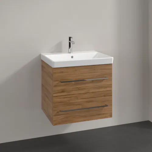 Bild von VILLEROY BOCH Avento Waschbeckenunterschrank, 2 Auszüge, 576 x 514 x 484 mm, Kansas Oak #A88900RH