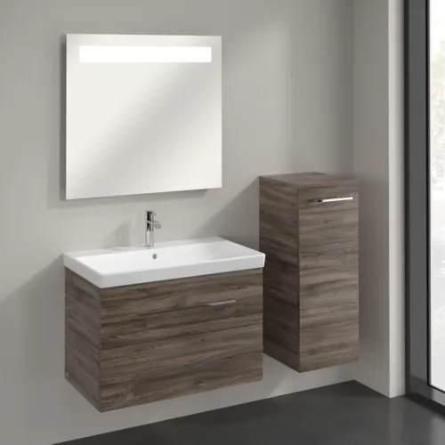 Bild von VILLEROY BOCH Avento Seitenschrank, 1 Tür, 347 x 888 x 405 mm, Stone Oak #A89501RK