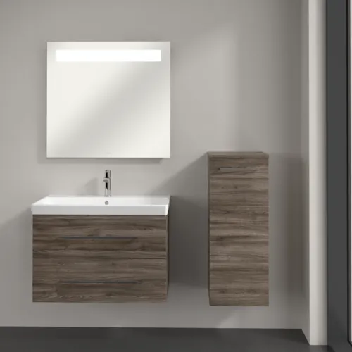 Bild von VILLEROY BOCH Avento Seitenschrank, 1 Tür, 347 x 888 x 405 mm, Stone Oak #A89501RK