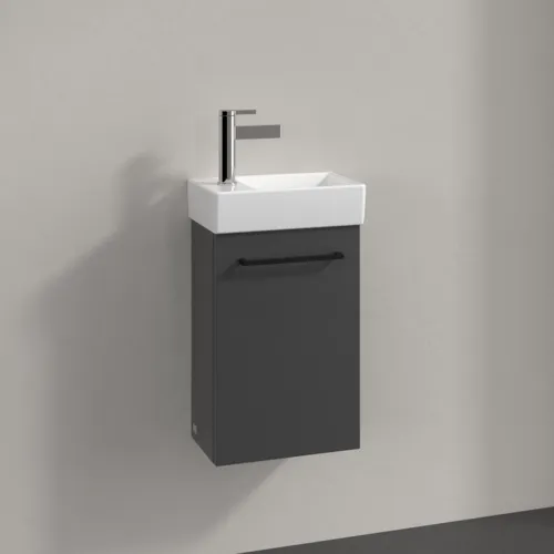Bild von VILLEROY BOCH Avento Waschbeckenunterschrank, 1 Tür, 340 x 514 x 234 mm, Graphite #A87611VR