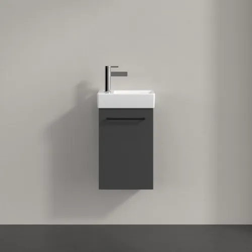 Bild von VILLEROY BOCH Avento Waschbeckenunterschrank, 1 Tür, 340 x 514 x 234 mm, Graphite #A87611VR