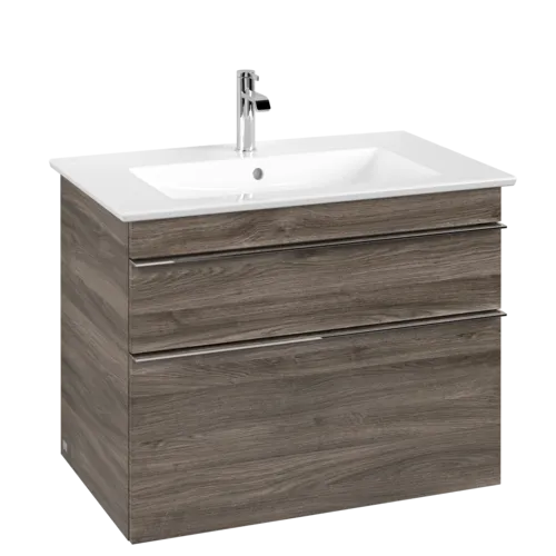 Picture of VILLEROY BOCH Venticello Vanity unit, 2 pull-out compartments, 753 x 590 x 502 mm, Stone Oak / Stone Oak #A92501RK