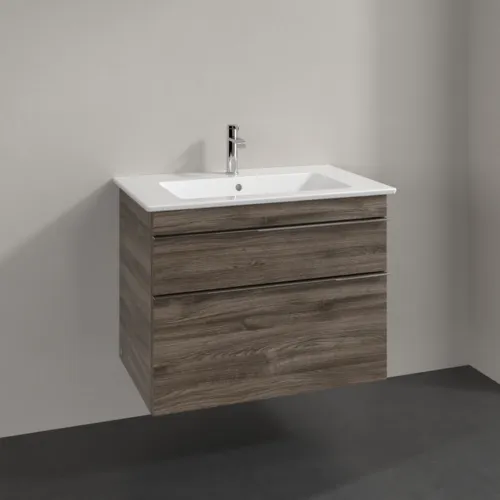 VILLEROY BOCH Venticello Waschbeckenunterschrank, 2 Auszüge, 753 x 590 x 502 mm, Stone Oak / Stone Oak #A92501RK, Bild 2