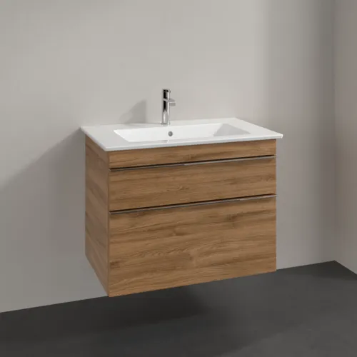 Bild von VILLEROY BOCH Venticello Waschbeckenunterschrank, 2 Auszüge, 753 x 590 x 502 mm, Kansas Oak / Kansas Oak #A92501RH