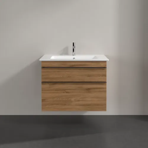 Bild von VILLEROY BOCH Venticello Waschbeckenunterschrank, 2 Auszüge, 753 x 590 x 502 mm, Kansas Oak / Kansas Oak #A92501RH