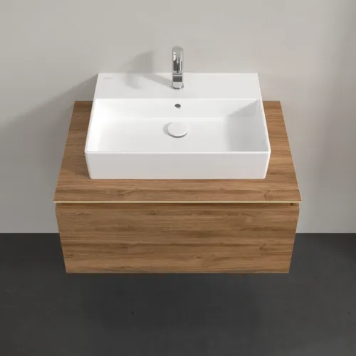 Bild von VILLEROY BOCH Legato Waschbeckenunterschrank, 1 Auszug, 800 x 380 x 500 mm, Kansas Oak / Kansas Oak #B60100RH