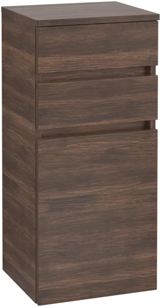 εικόνα του VILLEROY BOCH Legato Side cabinet, 1 door, 2 drawers, 400 x 870 x 350 mm, Arizona Oak / Arizona Oak #B72801VH