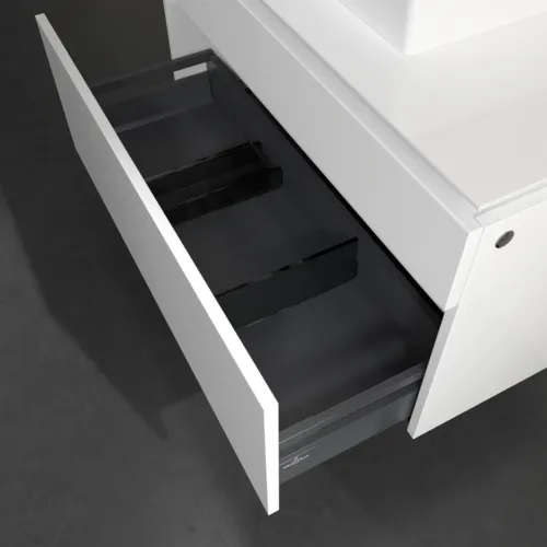 Bild von VILLEROY BOCH Legato Waschbeckenunterschrank, 2 Auszüge, 1000 x 550 x 500 mm, Glossy White / Glossy White #B60400DH