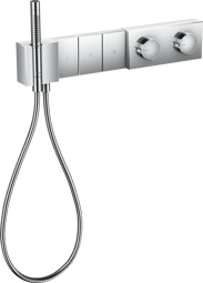 Bild von HANSGROHE AXOR Edge Thermostatmodul Select 540/100 Unterputz für 3 Verbraucher #46710000 - Chrom