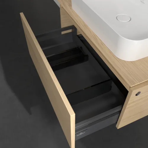 Bild von VILLEROY BOCH Legato Waschbeckenunterschrank, 1 Auszug, 800 x 380 x 500 mm, Nordic Oak / Nordic Oak #B75300VJ