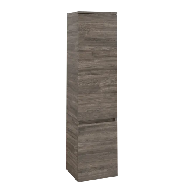 Bild von VILLEROY BOCH Legato Hochschrank, 2 Türen, 400 x 1550 x 350 mm, Stone Oak / Stone Oak #B73001RK