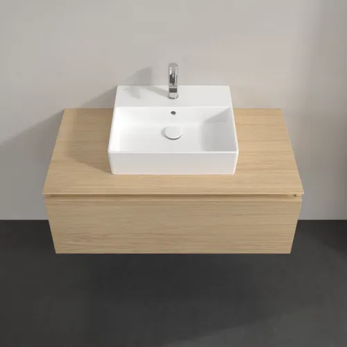 Bild von VILLEROY BOCH Legato Waschbeckenunterschrank, 1 Auszug, 1000 x 380 x 500 mm, Nordic Oak / Nordic Oak #B60300VJ