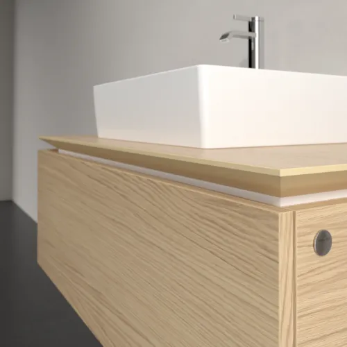 Bild von VILLEROY BOCH Legato Waschbeckenunterschrank, 1 Auszug, 1000 x 380 x 500 mm, Nordic Oak / Nordic Oak #B60300VJ