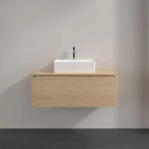 Bild von VILLEROY BOCH Legato Waschbeckenunterschrank, 1 Auszug, 1000 x 380 x 500 mm, Nordic Oak / Nordic Oak #B60300VJ