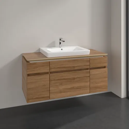 VILLEROY BOCH Legato Waschbeckenunterschrank, 5 Auszüge, 1200 x 550 x 500 mm, Kansas Oak / Kansas Oak #B68300RH, Bild 2