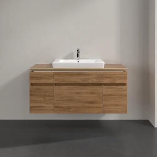 VILLEROY BOCH Legato Waschbeckenunterschrank, 5 Auszüge, 1200 x 550 x 500 mm, Kansas Oak / Kansas Oak #B68300RH, Bild 3