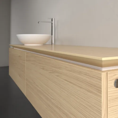 VILLEROY BOCH Legato Waschbeckenunterschrank, 2 Auszüge, 1600 x 380 x 500 mm, Nordic Oak / Nordic Oak #B59500VJ, Bild 5