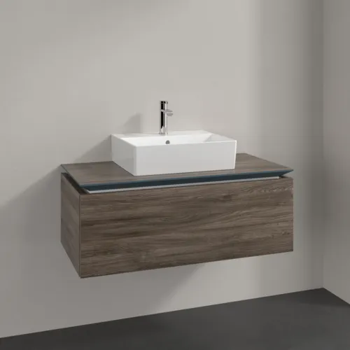 Bild von VILLEROY BOCH Legato Waschbeckenunterschrank, 1 Auszug, 1000 x 380 x 500 mm, Stone Oak / Stone Oak #B60300RK