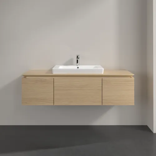 Bild von VILLEROY BOCH Legato Waschbeckenunterschrank, 3 Auszüge, 1200 x 380 x 500 mm, Nordic Oak / Nordic Oak #B68200VJ